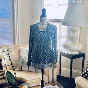 Violet & Claire sheer blouse